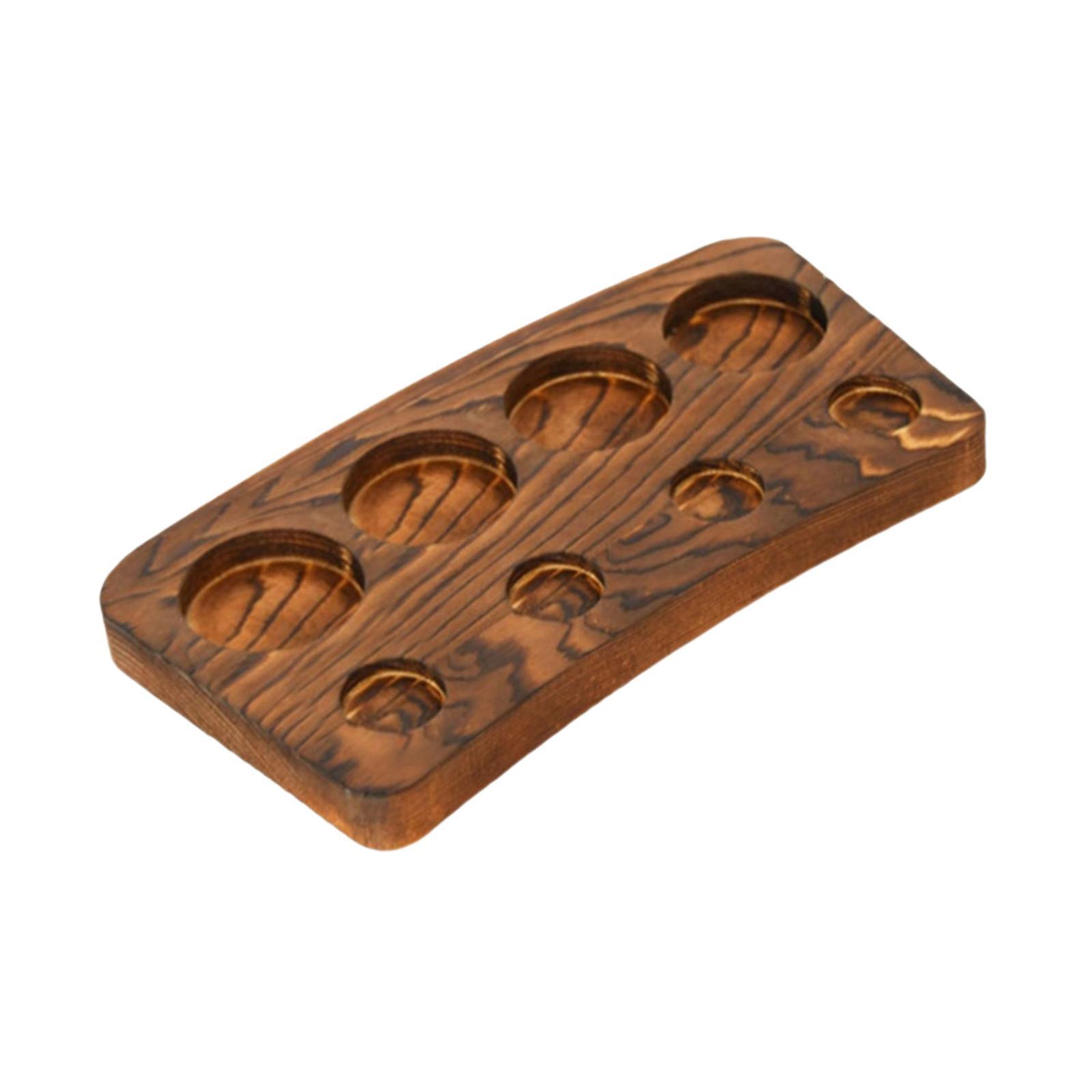 Wine Beer Tasting - Plateau de service en bois compact