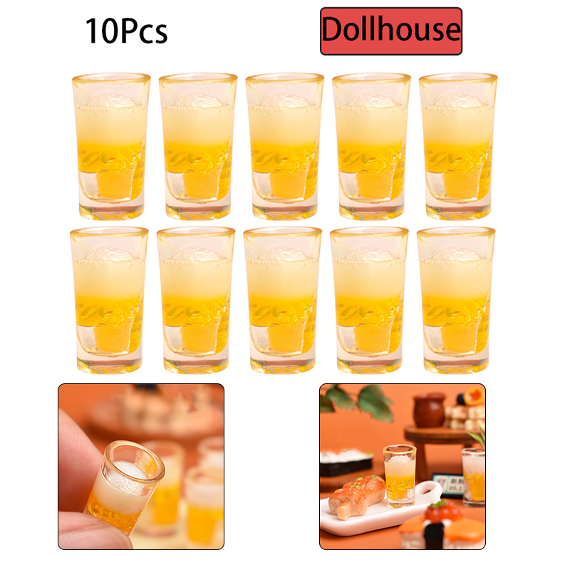Wine Y Beer - 10 pièces jouet Miniature cuisine bière