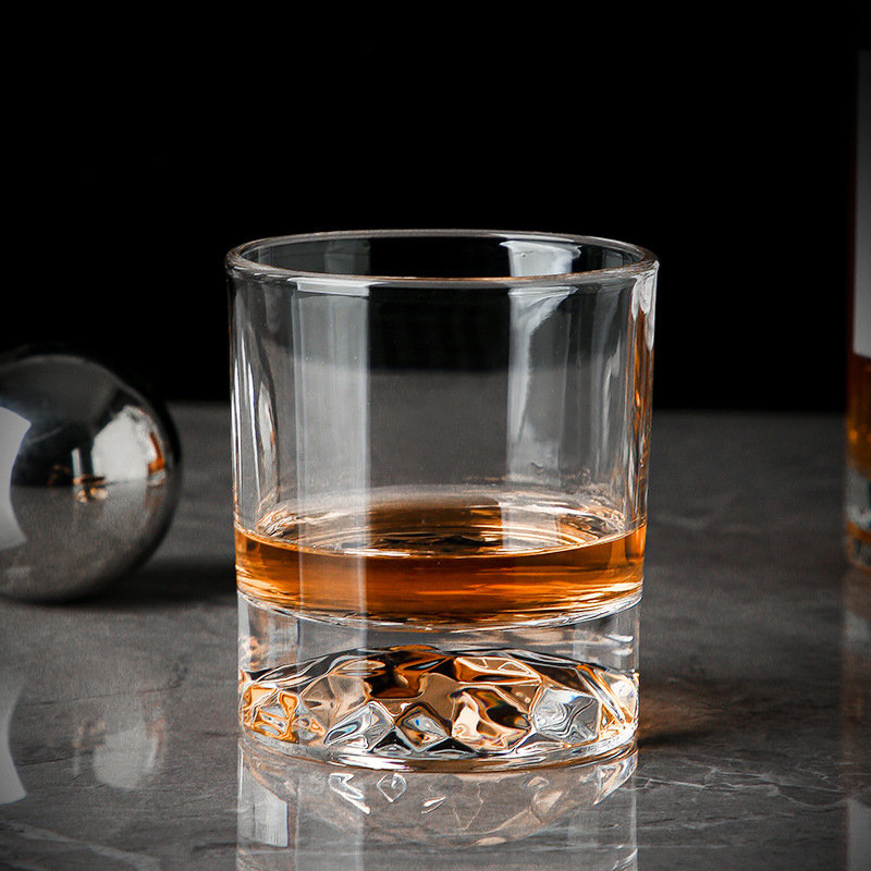 Wine Beer Spirit - Verre à whisky à fond optique