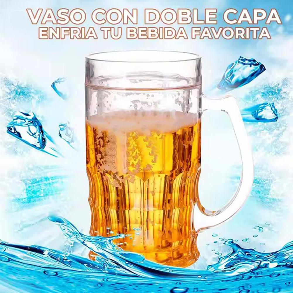 Beer Mug Handled - 1/2 verres à bière doubles avec