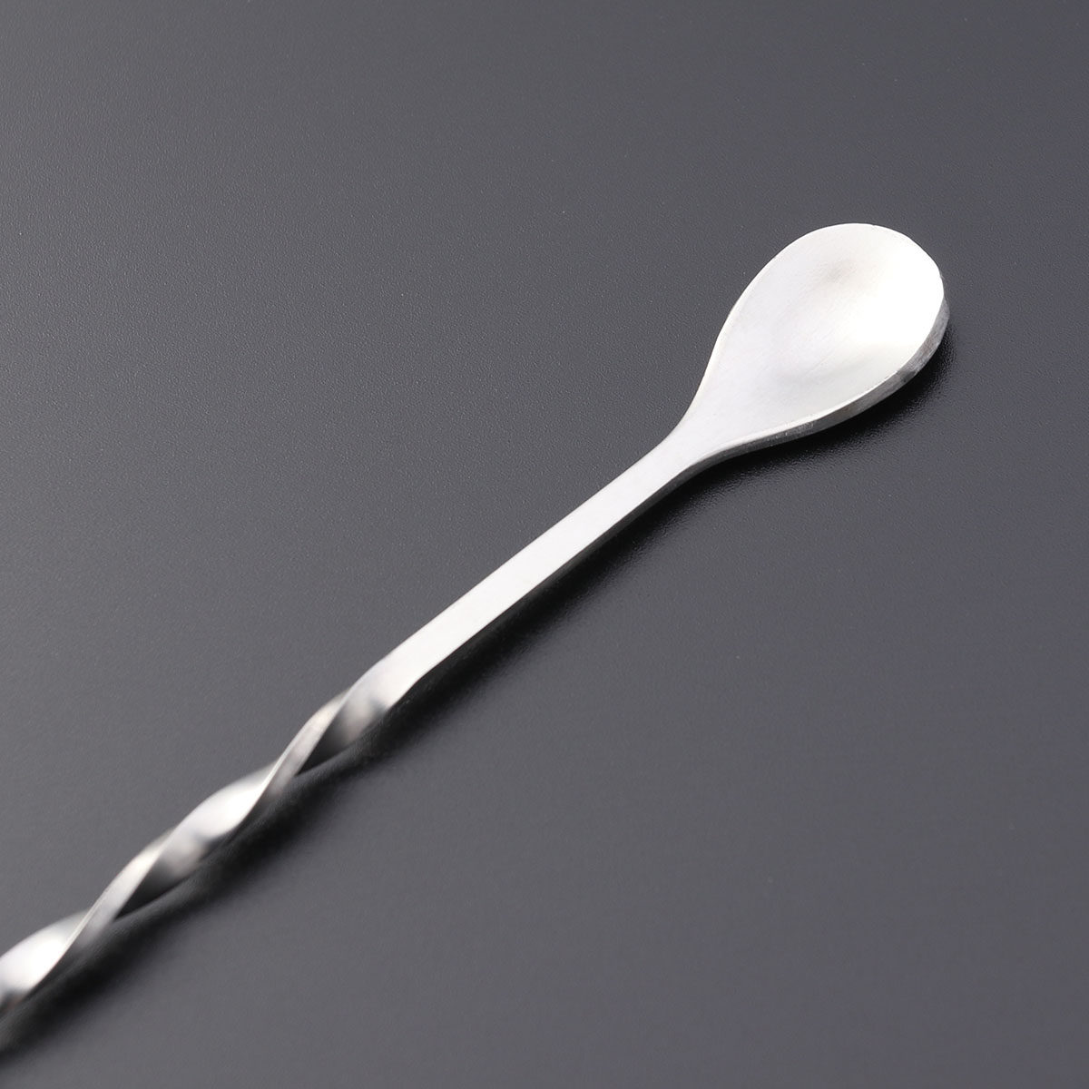 Bar Spoon Twisted - Cuillère torsadée en acier inoxydable 304,