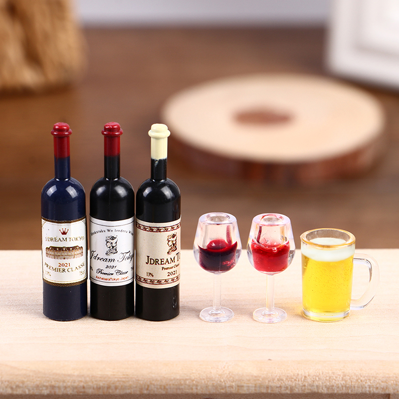 Wine Y Beer - Tasses à vin miniatures pour maison