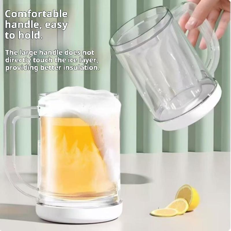 Verre à bière à double paroi a - Beer Mug Handled avis et prix