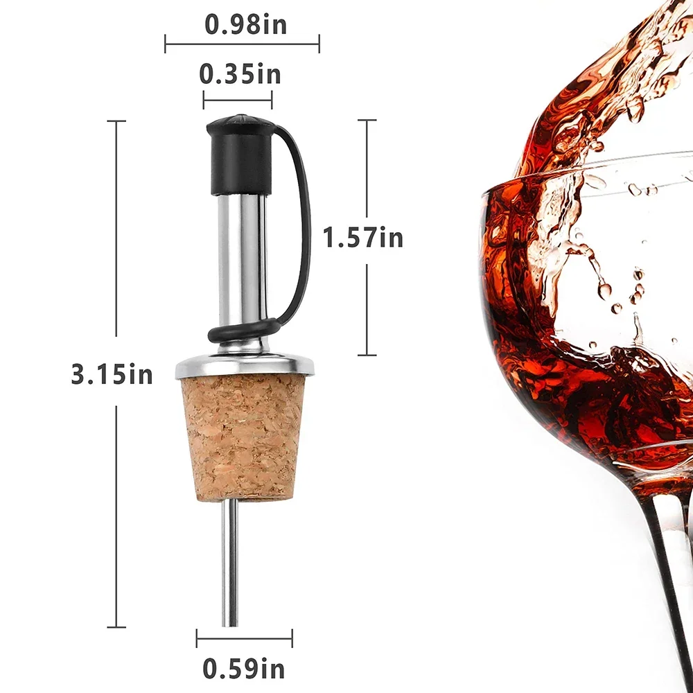 Verseur de vin rouge en liège, - Wine Beer Spirit avis et prix