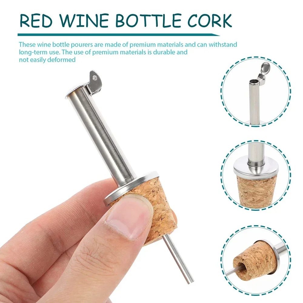 Verseur de vin rouge en liège, - Wine Beer Spirit avis et prix