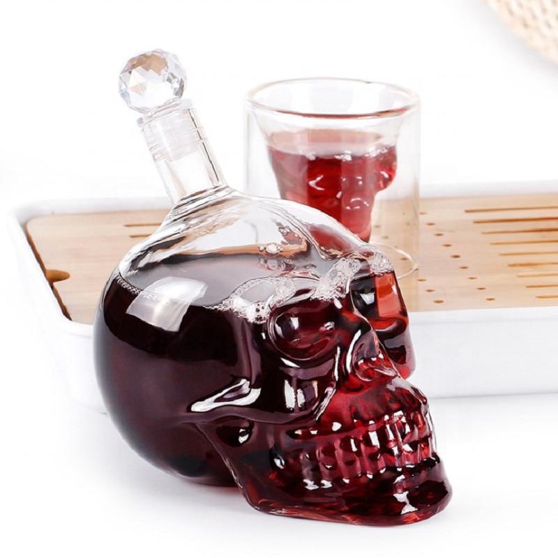 Décanteur tête de mort créatif - Wine Beer Spirit avis et prix
