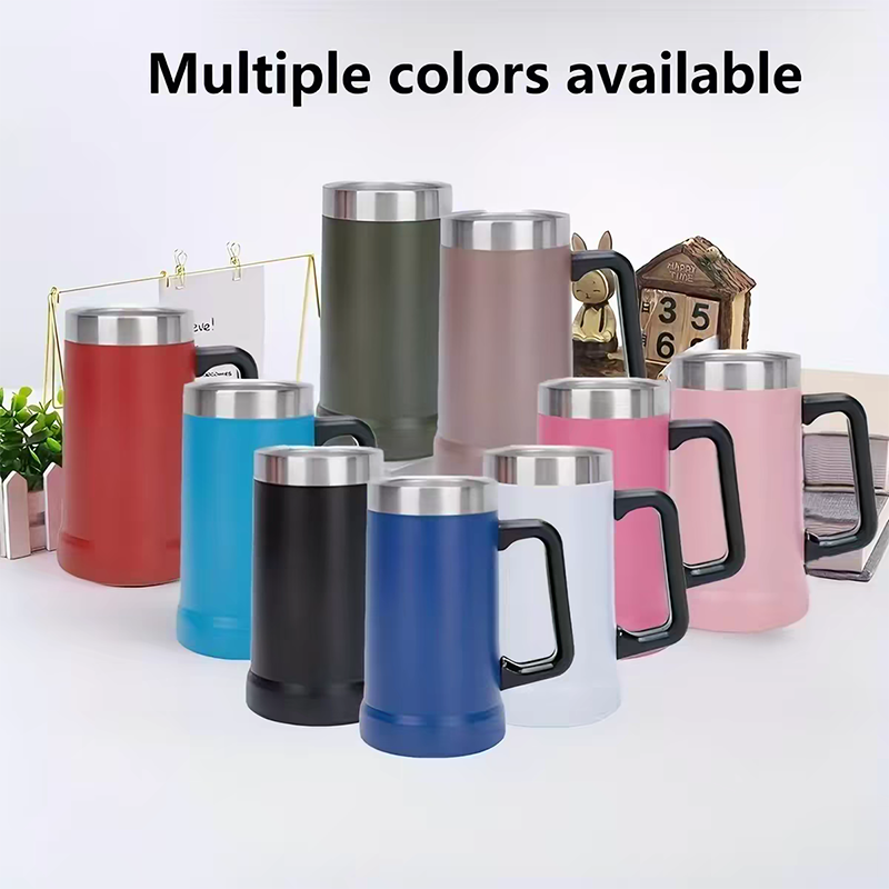 Mug à bière isotherme en acier - Beer Mug Handled avis et prix