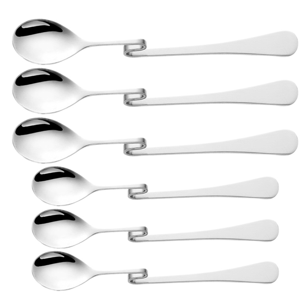 6 cuillères à dessert en acier - Bar Spoon Twisted avis et prix
