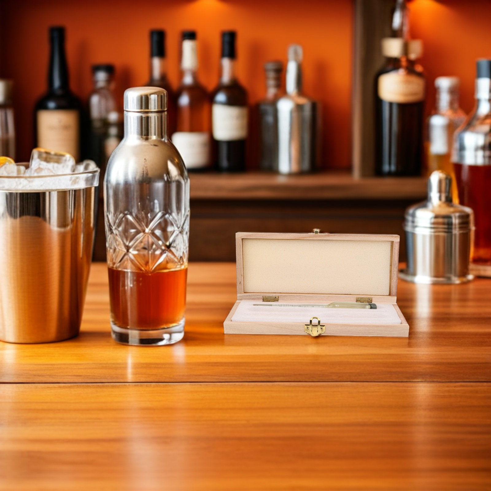 Boîte de rangement en bois pou - Wine Beer Spirit avis et prix