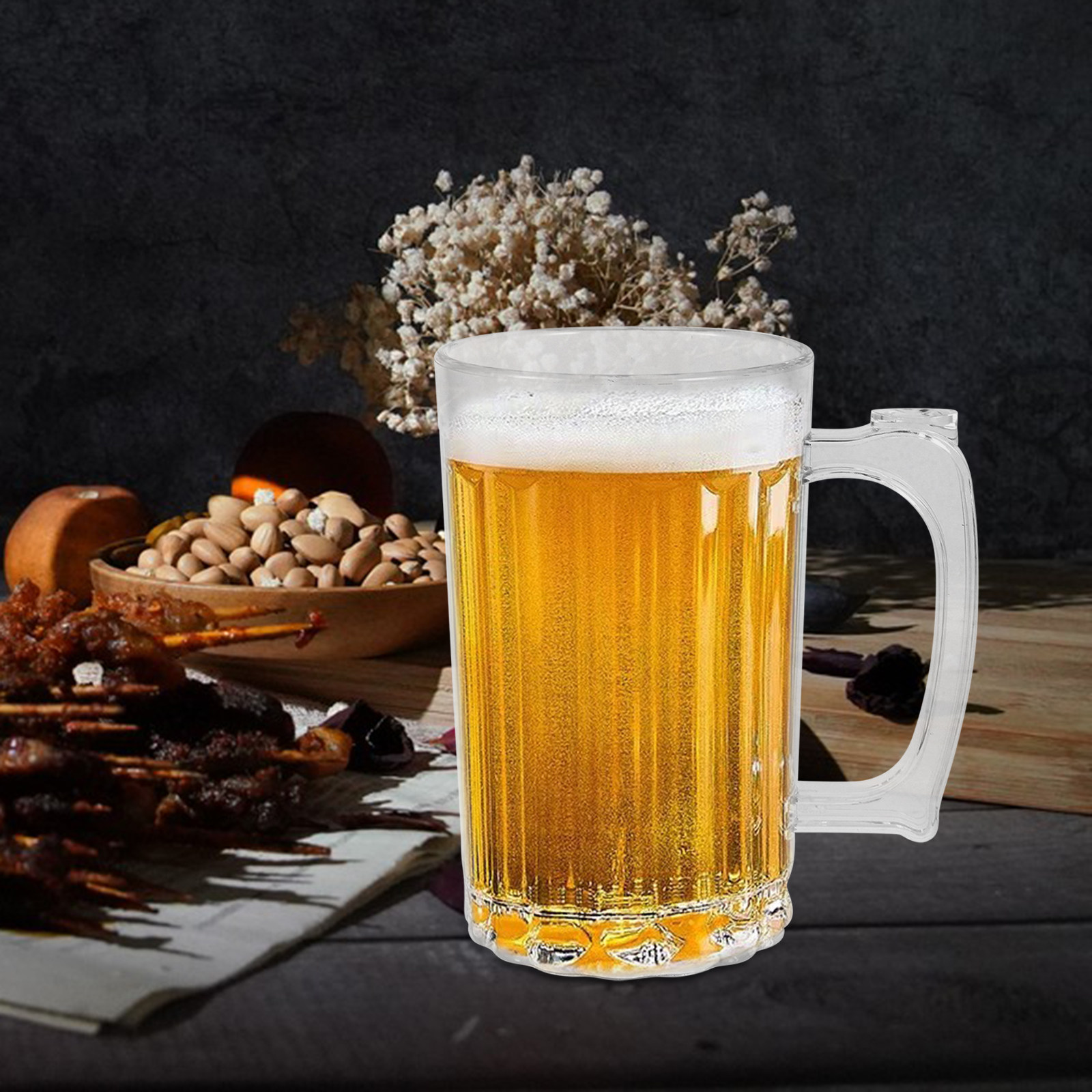 Chope à bière en acrylique 390 - Beer Mug Handled avis et prix